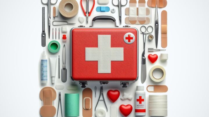 Préparation d&rsquo;une trousse de premiers soins pour le camping
