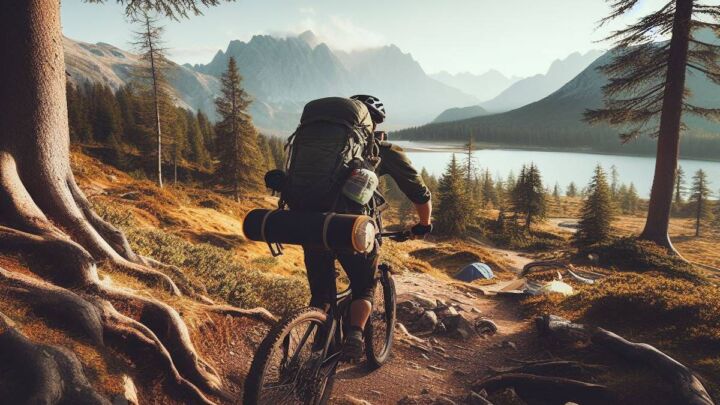 Réduire son empreinte écologique en camping à vélo