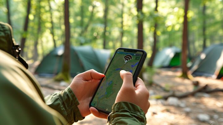Camping en forêt : comment rester connecté en toute situation
