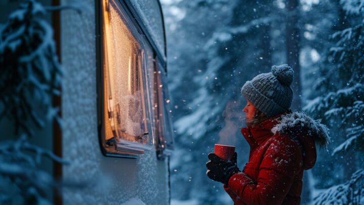 Hiver en caravane : Les secrets révélés pour un camping sans souci !