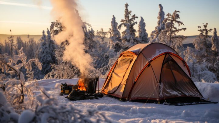 Les indispensables du camping en hiver