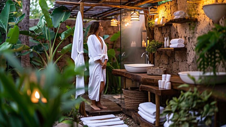 Aménagement outdoor : les astuces pour créer une salle de bains confortable en plein air