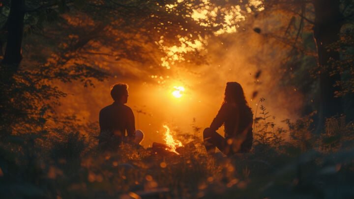 Conseils pour un camping romantique dans la forêt