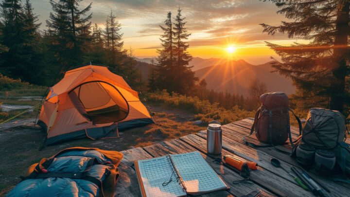 Guide étape par étape: planifier son départ camping avec cette Checklist