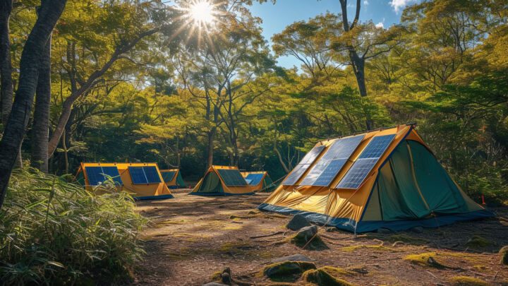 L&rsquo;utilisation de l&rsquo;énergie solaire en camping : un guide complet
