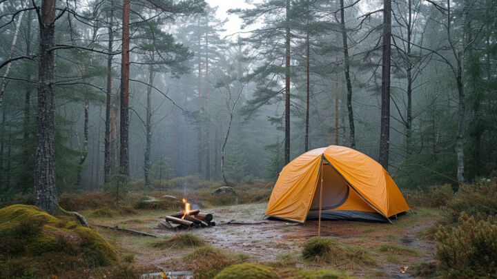 Les outils de camping indispensables en cas de mauvais temps