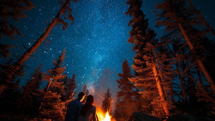 Camping en duo : Des astuces pour des soirées sous les étoiles pleines de romantisme !