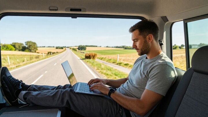 Freelance en van : travailler sur les routes d&rsquo;Europe