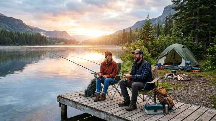 Week-end pêche en camping : comment bien organiser son séjour au bord de l’eau ?