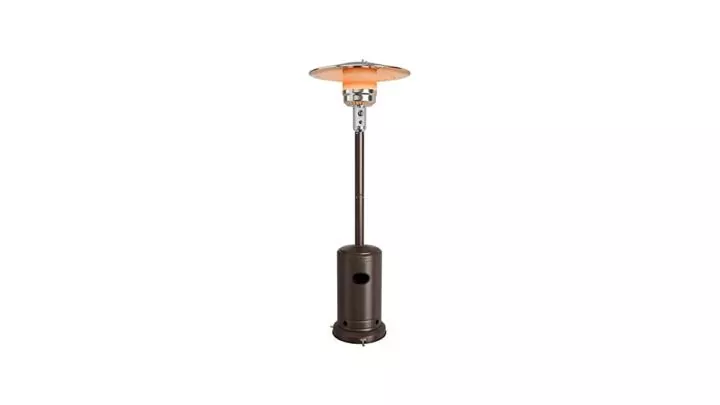 Parasol chauffant camping